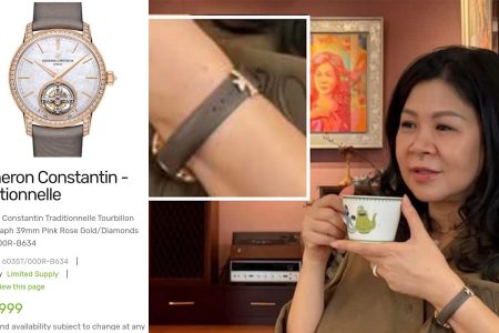 Wife of Vietnamese communist leader has watch worth VND4B, how is he rich?