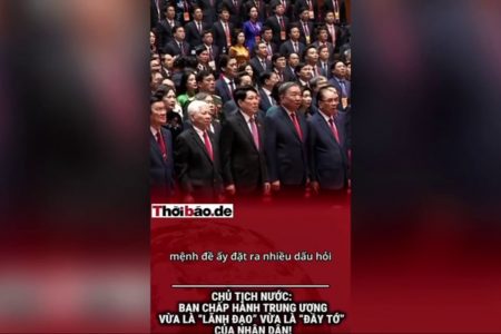 CHỦ TỊCH NƯỚC: BAN CHẤP HÀNH TRUNG ƯƠNG VỪA LÀ “LÃNH ĐẠO” VỪA LÀ “ĐẦY TỚ” CỦA NHÂN DÂN!