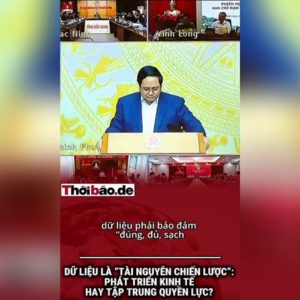 DỮ LIỆU LÀ “TÀI NGUYÊN CHIẾN LƯỢC”: PHÁT TRIỂN KINH TẾ HAY TẬP TRUNG QUYỀN LỰC?