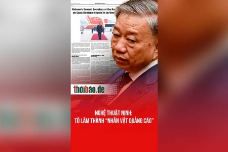 NGHỆ THUẬT NỊNH: TÔ LÂM THÀNH “NHÂN VẬT QUẢNG CÁO”