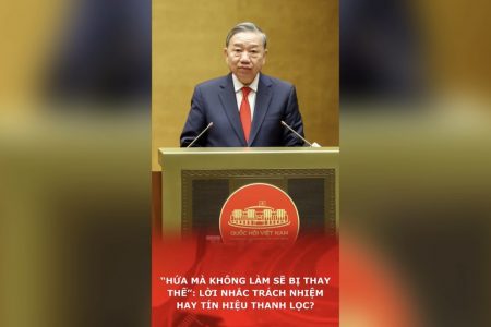 “Hứa mà không làm sẽ bị thay thế”: lời nhắc trách nhiệm hay tín hiệu thanh lọc?