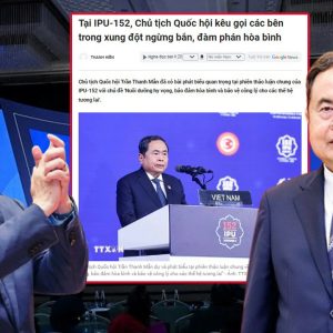 Bù nhìn Quốc hội: Ra quốc tế làm trung tâm hoà giải.