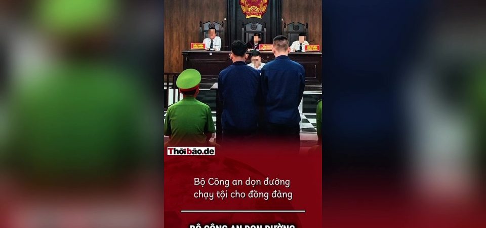 Bộ Công An dọn đường chạy tội cho Đồng Đảng.