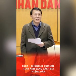 CSGT –  Không ai cứu nổi hình ảnh bằng cách bịt miệng dân.