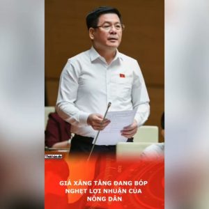 Giá xăng tăng đang bóp nghẹt lợi nhuận của nông dân.