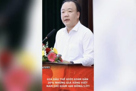 Giá dầu thế giới giảm gần 20% nhưng giá xăng Việt Nam chỉ giảm 440 đồng/lít!