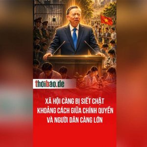 Xã hội càng bị siết chặt, khoảng cách giữa chính quyền và người dân càng lớn