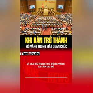 Vì sao cứ nghe huy động vàng là dân lại sợ?