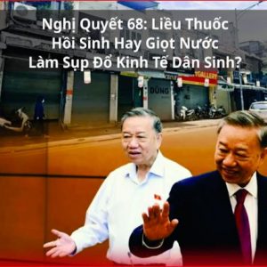 Nghị quyết 68: Tín hiệu tích cực nhưng chưa đủ để thay đổi thực tế.