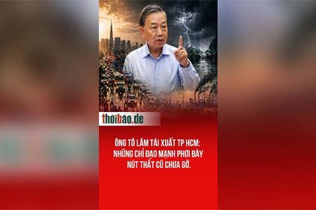 Ông Tô Lâm tái xuất TP HCM: Những chỉ đạo mạnh phơi bày nút thắt cũ chưa gỡ.