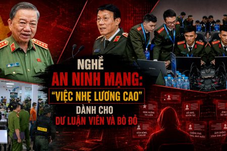 Nghề an ninh mạng: „Việc nhẹ lương cao“ dành cho dư luận viên và bò đỏ.