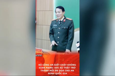 Bộ Công an siết chặt không gian mạng: Khi sự thật trở thành mối đe dọa cho an ninh quốc gia.