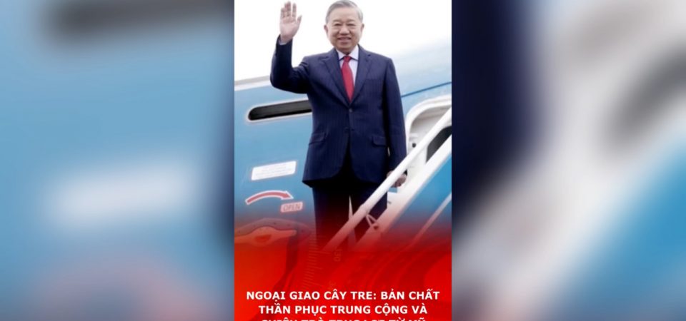 Ngoại giao cây tre: Bản chất thần phục Trung Cộng và chiêu trò trục lợi từ Mỹ.