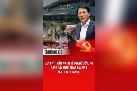 Sân bay trăm nghìn tỷ của Bộ Công an đang đẩy hàng ngàn gia đình vào bi kịch tạm cư