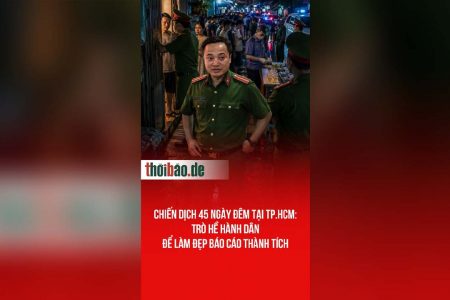 Chiến dịch 45 ngày đêm tại TP.HCM: Trò hề hành dân để làm đẹp báo cáo thành tích
