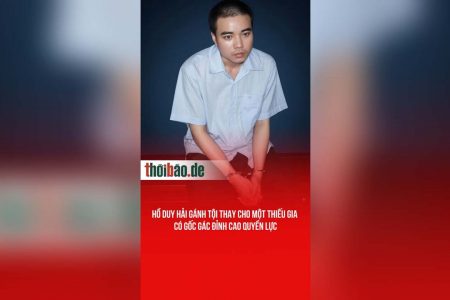 Hồ Duy Hải gánh tội thay cho một thiếu gia có gốc gác đỉnh cao quyền lực