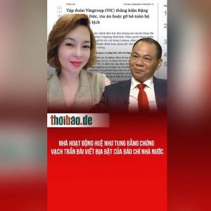Nhà hoạt động Huệ Như tung bằng chứng vạch trần bài viết bịa đặt của báo chí nhà nước