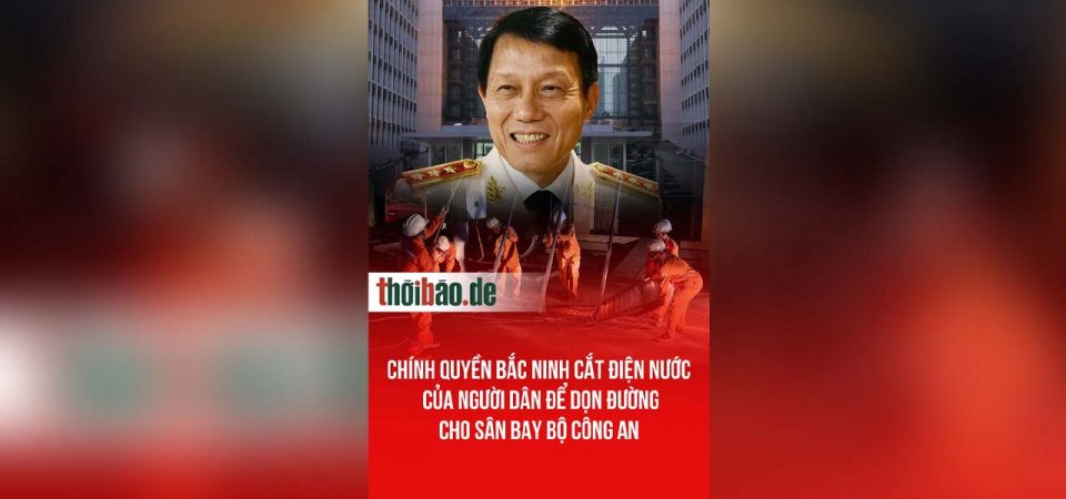 Chính quyền Bắc Ninh cắt điện nước của người dân để dọn đường cho sân bay Bộ Công an