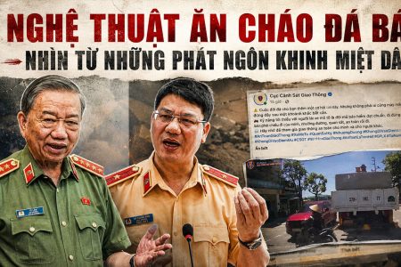 Nghệ thuật ăn cháo đá bát nhìn từ những phát ngôn khinh miệt dân