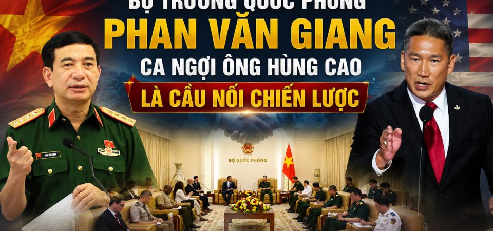 Bộ trưởng Quốc phòng Phan Văn Giang ca ngợi ông Hùng Cao là cầu nối chiến lược