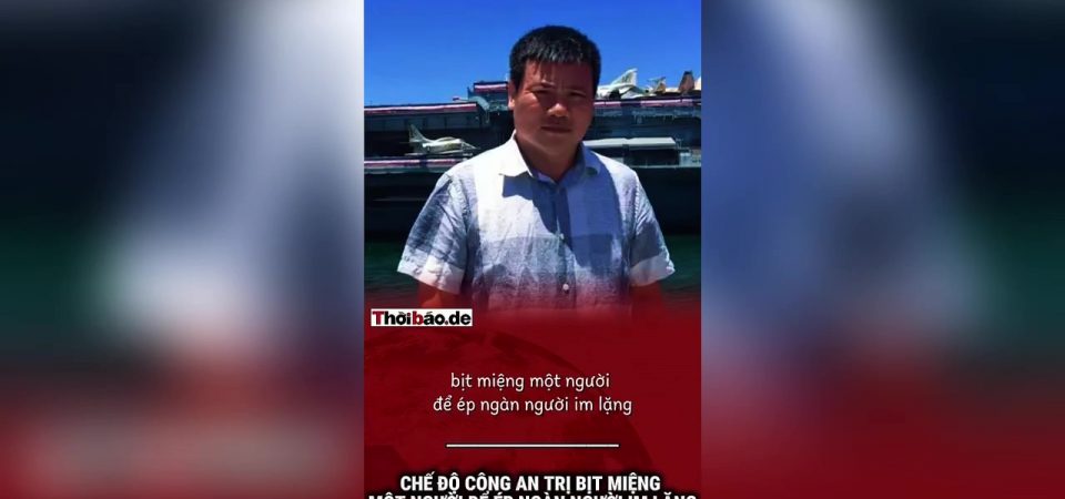 Chế độ công an trị bịt miệng một người để ép ngàn người im lặng