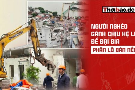 Người nghèo gánh chịu hệ lụy để đại gia phân lô bán nền