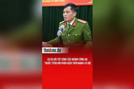 Sự sợ hãi tột cùng của ngành công an trước tiếng nói phản biện trên mạng xã hội
