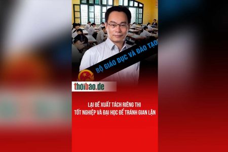 Lại đề xuất tách riêng thi Tốt nghiệp và Đại học để tránh gian lận
