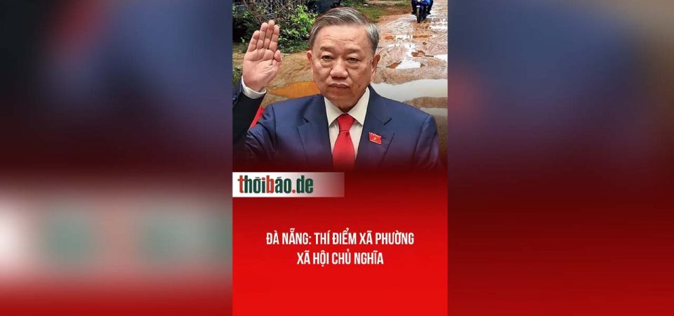 Đà Nẵng: Thí điểm xã phường xã hội chủ nghĩa