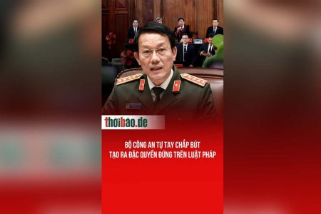 Bộ Công an tự tay chắp bút tạo ra đặc quyền đứng trên luật pháp