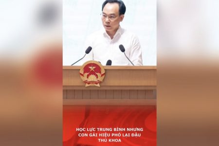 Học lực trung bình nhưng con gái hiệu phó lại đậu thủ khoa
