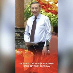 Tự do báo chí ở Việt Nam đứng hạng bét trên toàn cầu