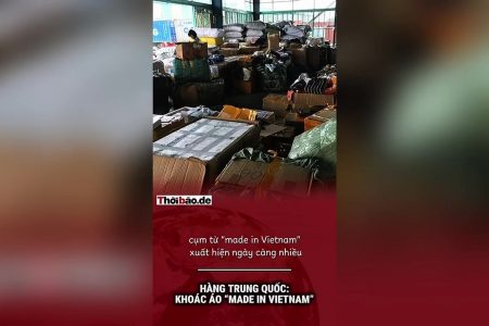 Hàng Trung Quốc: Khoác áo “Made in Viet Nam”