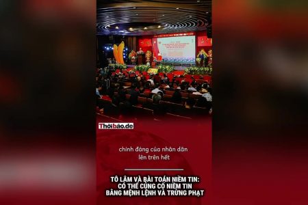 Tô Lâm và bài toán niềm tin: Có thể củng cố niềm tin bằng mệnh lệnh và trừng phạt