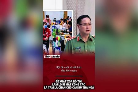 Đề xuất xóa bỏ tội làm lộ bí mật công tác là tấm lá chắn cho cán bộ tha hóa