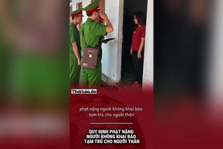 Quy định phạt nặng người không khai báo tạm trú cho người thân