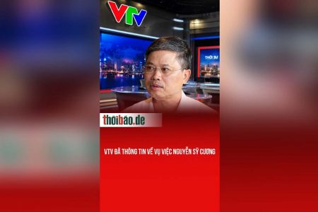 VTV đã thông tin về vụ việc Nguyễn Sỹ Cương