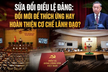 Sửa đổi điều lệ Đảng: Đổi mới để thích ứng hay hoàn thiện cơ chế lãnh đạo?