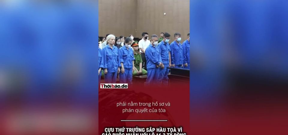 Cựu Thứ trưởng sắp hầu tòa vì cáo buộc nhận hối lộ 16,3 tỷ đồng
