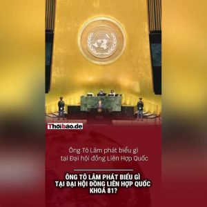 Ông Tô Lâm phát biểu gì tại đại hội đồng Liên Hợp Quốc khóa 81?