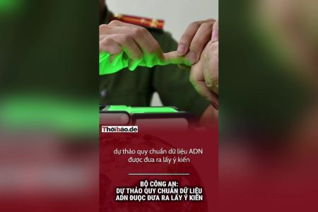 Bộ Công an: Dự thảo quy chuẩn dữ liệu adn được đưa ra lấy ý kiến 