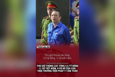 Thu giữ thùng các tông 4,5 tỷ đồng, 11 sổ tiết kiệm, 8 sổ đỏ của cựu Viện trưởng viện pháp y tâm thần
