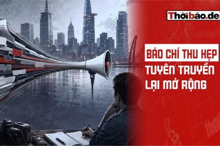 Báo chí thu hẹp, tuyên truyền lại mở rộng