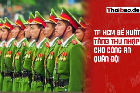 TP HCM  đề xuất tăng thu nhập cho công an, quân đội