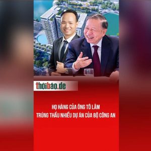 Họ hàng của ông Tô Lâm trúng thầu nhiều dự án của Bộ Công an