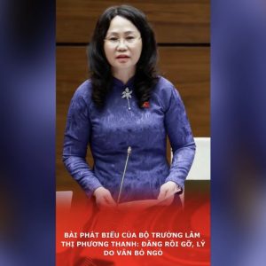 Bài phát biểu của Bộ trưởng Lâm Thị Phương Thanh: Đăng rồi gỡ, lý do vẫn bỏ ngỏ
