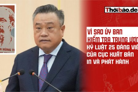 Vì sao ủy ban kiểm tra trung ương kỷ luật 25 đảng viên của cục xuất bản, in và phát hành?